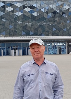 Мужской пол из Новосибирского Академгородока 62 года
