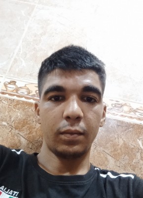 عبد الا, 22, People’s Democratic Republic of Algeria, Khemis Miliana