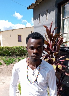 Emmanuel mumba, 28, Northern Rhodesia, Lusaka