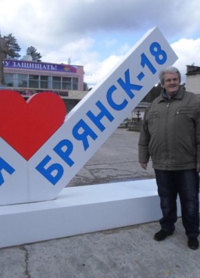 Володя, 66, Россия, Брянск