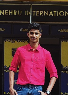 Ashwin Jis, 21, India, Thiruvananthapuram