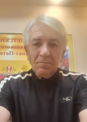 Гарик из Санкт-Петербурга 67 лет