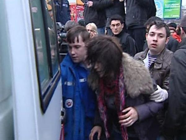 Труп в московском метро
