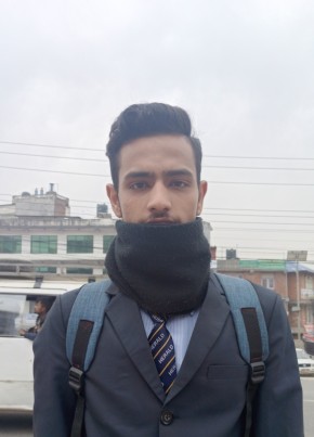 James, 22, Federal Democratic Republic of Nepal, Kathmandu