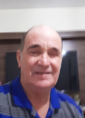 João Batista , 68, República Federativa do Brasil, Palhoça