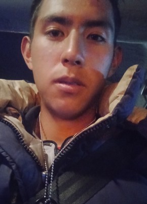 Isaac Ramirez, 19, Estado Plurinacional de Bolivia, Ciudad La Paz