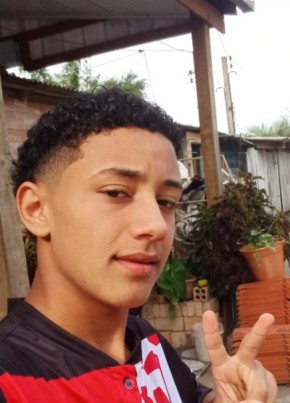 Daniel Lopes, 18, Brazil, Cachoeirinha