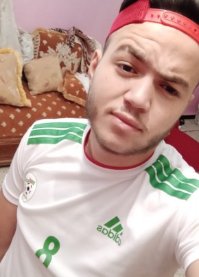 Sidou, 26, People’s Democratic Republic of Algeria, Douera
