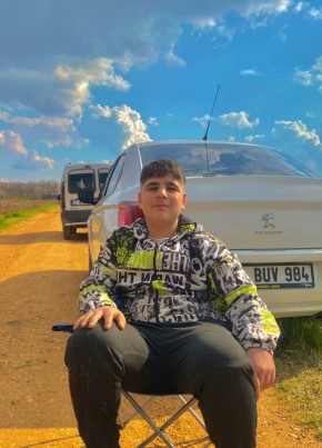 Emin, 18, Türkiye Cumhuriyeti, Gaziantep