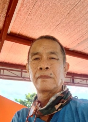 Eduardo candilad, 68, Pilipinas, Lungsod ng Cagayan de Oro