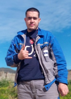 Mohamed Nadjib, 28, People’s Democratic Republic of Algeria, Thenia