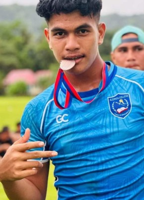 Sean Tevaga, 18, Malo Sa’oloto Tuto’atasi o Samoa, Apia