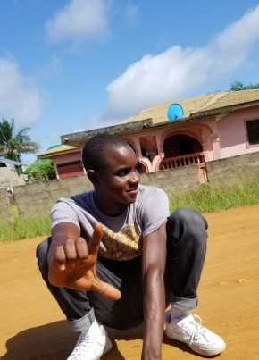 Elijah T.I.P, 30, Liberia, Monrovia