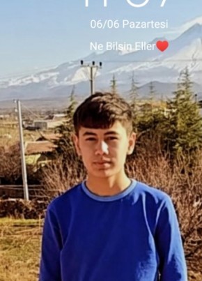 Ahmet Tatlıdere, 23, Türkiye Cumhuriyeti, Aksaray