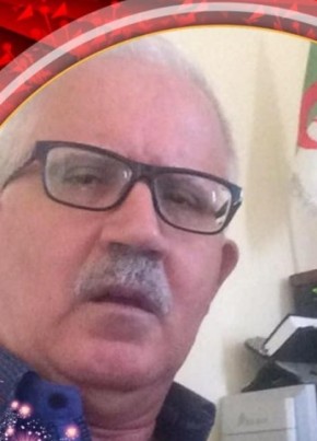 Ouahib, 69, People’s Democratic Republic of Algeria, Mascara