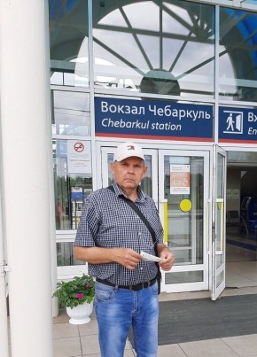 юрий, 69, Россия, Челябинск