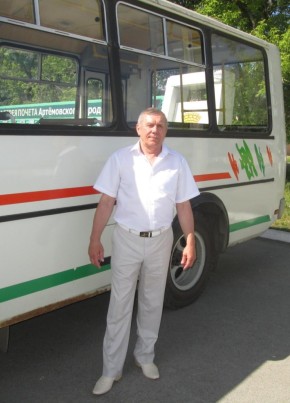 Валерий, 70, Россия, Артёмовский