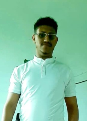 Khairallah Al -R, 20, Yemen, Sanaa