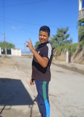 Zinou, 18, People’s Democratic Republic of Algeria, Drean