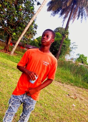 Samuel Coker, 19, Liberia, Monrovia