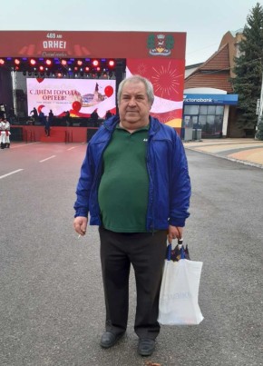 Михаил, 65, Republica Moldova, Cricova