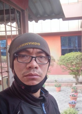 Narbahadur, 43, Federal Democratic Republic of Nepal, Kathmandu