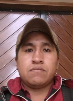 Grover  ybañez, 30, Estado Plurinacional de Bolivia, Ciudad La Paz
