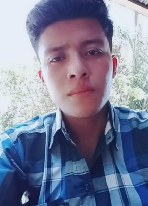 Fredy García, 22, República de Guatemala, Nueva Guatemala de la Asunción