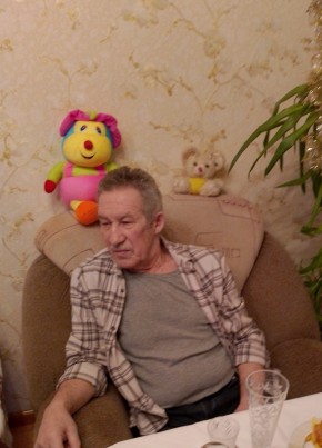 Сергей бобров из Усть-Илимска 67 лет