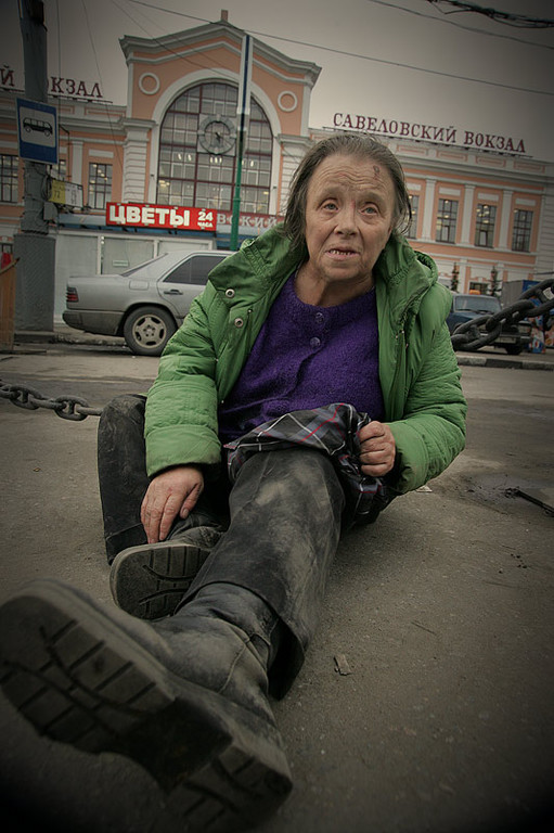 Бомж и девушка приколы, тете