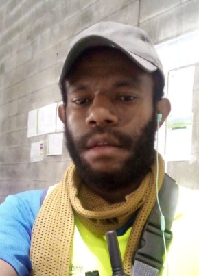 John Ayafa, 28, Papua New Guinea, Port Moresby