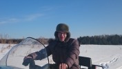 Victor, 51 - Только Я Riding a snowmobile
