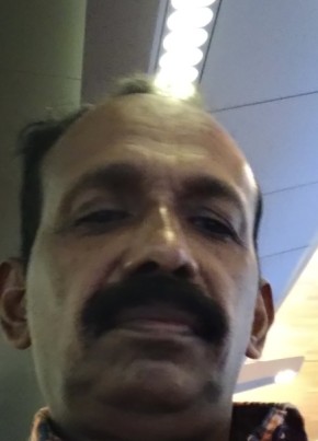 M Kabeer, 56, India, Kottayam