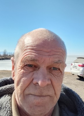 Сергей Мещеряков из Слюдянки 67 лет