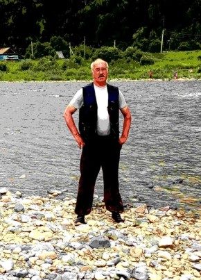 Nikolay Kartaviy, 66, Россия, Мариинск