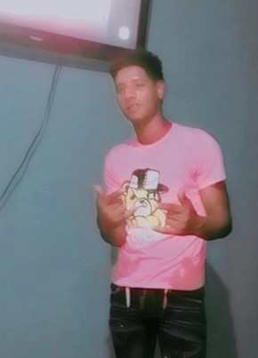 Yunior Briceñoa, 20, República Bolivariana de Venezuela, Maracaibo