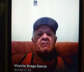 Vicente Braga , 76 лет, Ananindeua