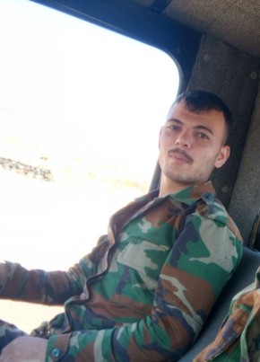 محمد صقر, 24, الجمهورية العربية السورية, دمشق