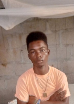 Patrick Kerbah, 26, Liberia, Monrovia
