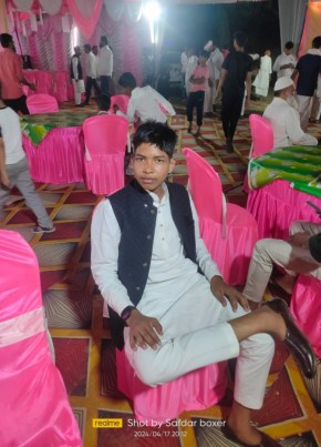 Abuzar, 18, India, Lucknow