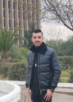 Abdou, 23, People’s Democratic Republic of Algeria, Algiers