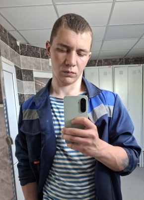 Никита Людчик из Касцюковічы 21 год