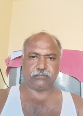 Gouda, 53, India, Bādāmi