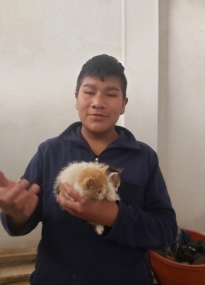 Adiel, 19, Estado Plurinacional de Bolivia, Ciudad La Paz
