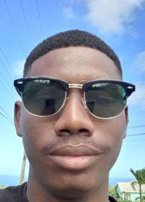 Melik, 19, Saint Kitts and Nevis, Basseterre