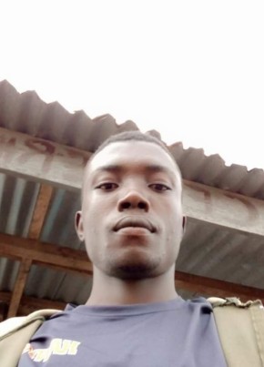 Francis Mulbah, 24, Liberia, Monrovia